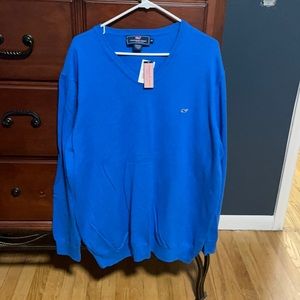 Vineyard vines v neck pullover XXL NWT
